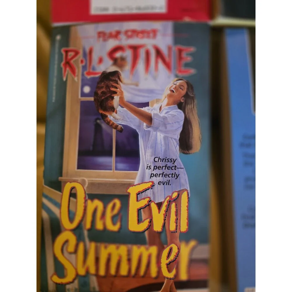 ​Lot of 6 Vintage RL Stine Fear Street Paperback Books - Three 1st Prints